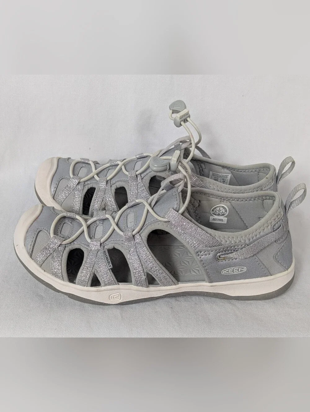 KEEN SILVER MOXIE SANDALS
